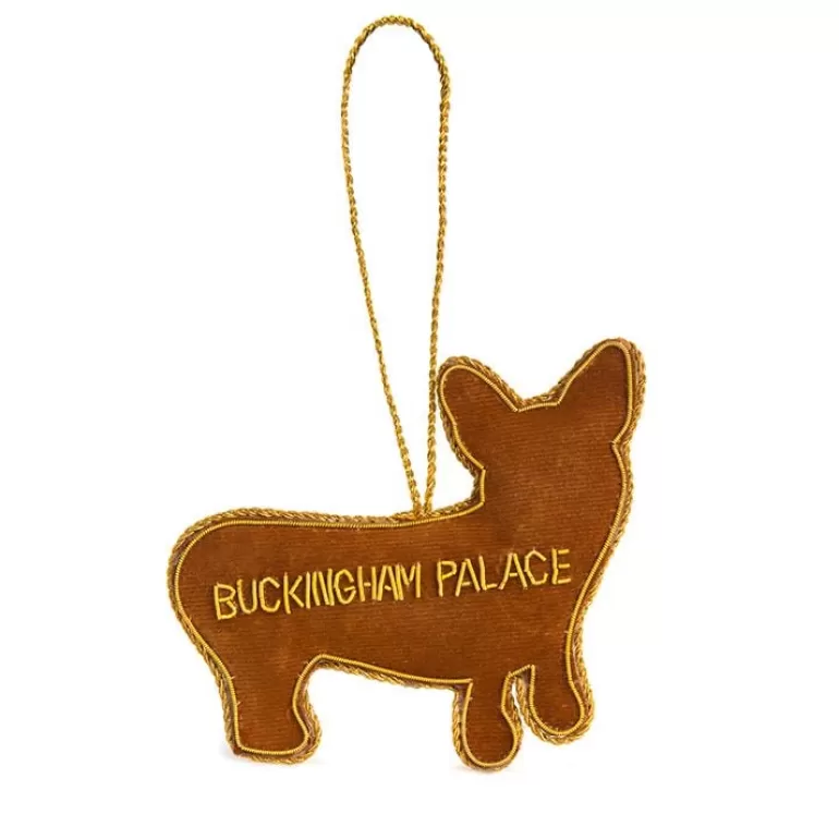 Royal Collection Shop Buckingham Palace Corgi In Coat Decoration | Decorations
